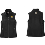 GOCL325BLK • Ladies' Black Soft Shell Vest