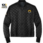 GOCMM7201BLK • Ladies' Black Quilted Jacket