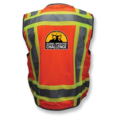 GOCSV552ZOD-O • Class 2 Heavy Woven Two-Tone Vest
