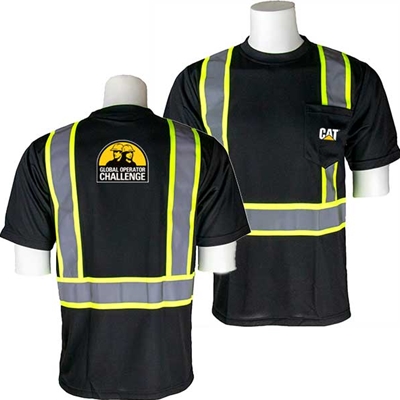 GOC9600 • Non-ANSI short sleeve tee with contrasting tape